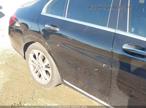 55SWF4JB2HU214838 2017 MERCEDES-BENZ C-CLASS Black Вид спереду