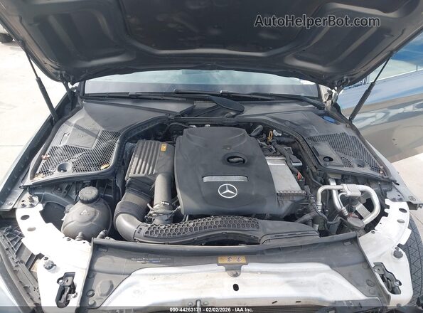 55SWF4JB3JU276240 2018 MERCEDES-BENZ C-CLASS Серебряный Вид сзади