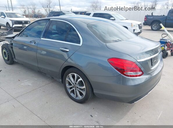 55SWF4JB3JU276240 2018 MERCEDES-BENZ C-CLASS Серебряный Задняя левая четверть