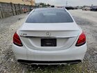 2016 Mercedes-benz C 300 White vin: 55SWF4JB4GU164765