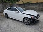 2016 Mercedes-benz C 300 White vin: 55SWF4JB4GU164765