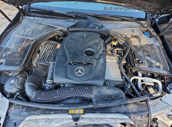 55SWF4JB4HU210886 2017 MERCEDES-BENZ C Black Vista interior trasera