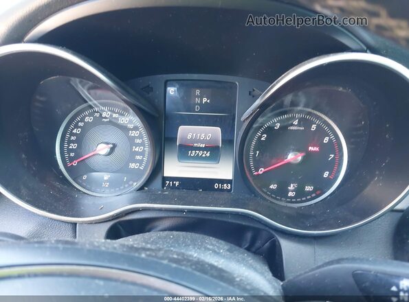 55SWF4JB7GU168843 2016 MERCEDES-BENZ C-CLASS Black Widok tylnych siedzeń