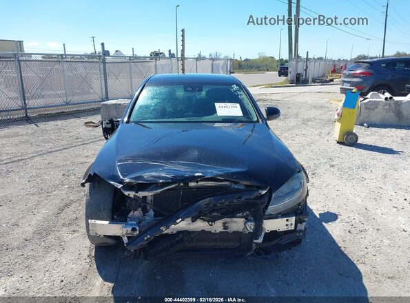 55SWF4JB7GU168843 2016 MERCEDES-BENZ C-CLASS Black Widok z przodu
