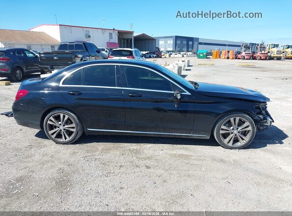 55SWF4JB7GU168843 2016 MERCEDES-BENZ C-CLASS Black Widok wnętrza 360 stopni