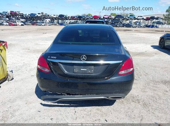 55SWF4JB7GU168843 2016 MERCEDES-BENZ C-CLASS Black 