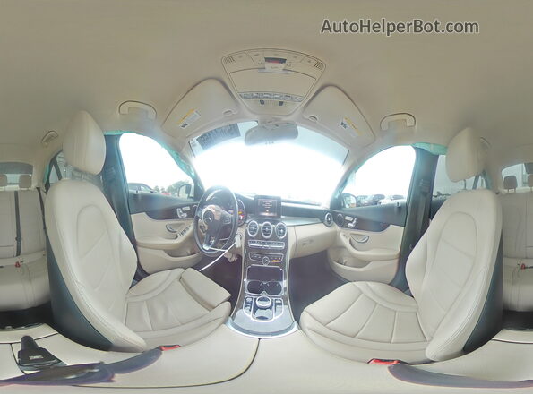 55SWF4JB7HU228086 2017 MERCEDES-BENZ C Белый Вид наклейки с VIN-кодом