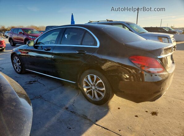 55SWF4JB9HU197021 2017 MERCEDES-BENZ C Black Задня ліва чверть