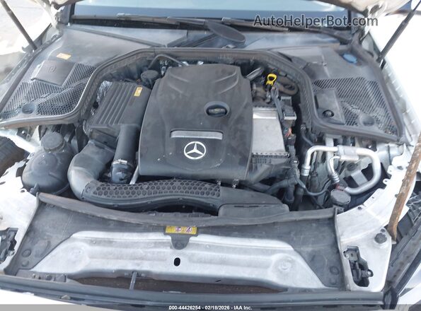 55SWF4JBXGU132399 2016 MERCEDES-BENZ C-CLASS White Rear view