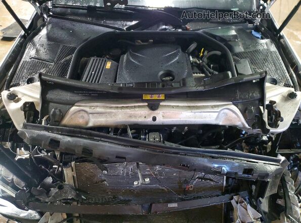 55SWF4KB0HU183605 2017 MERCEDES-BENZ C Silver Вид задньої частини салону