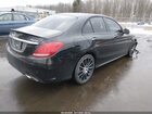 2016 Mercedes-benz C 300 Sport 4matic Black vin: 55SWF4KB5GU102791