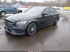 2016 Mercedes-benz C 300 Sport 4matic Black vin: 55SWF4KB5GU102791