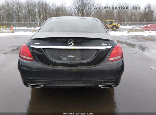 55SWF4KB5GU102791 2016 MERCEDES-BENZ C-CLASS Black 