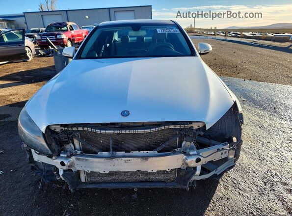 55SWF4KB5GU107392 2016 MERCEDES-BENZ C White Вид спереду