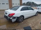 2016 Mercedes-benz C 300 4matic Белый vin: 55SWF4KB6GU098668