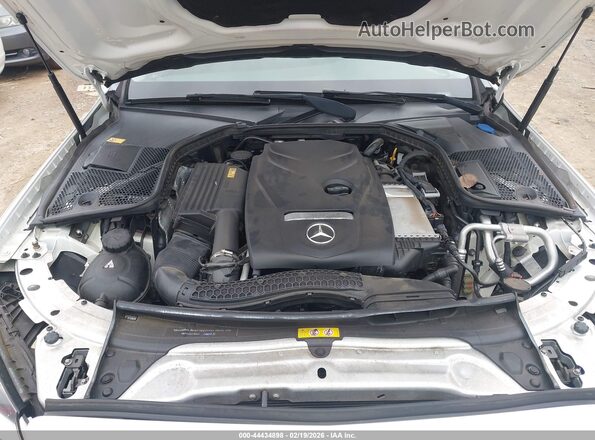55SWF4KB6GU098668 2016 MERCEDES-BENZ C-CLASS Белый Вид сзади