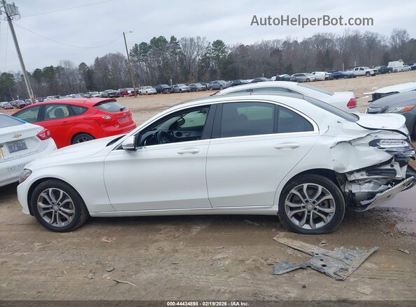 55SWF4KB6GU098668 2016 MERCEDES-BENZ C-CLASS Белый Панорамный вид салона 360°