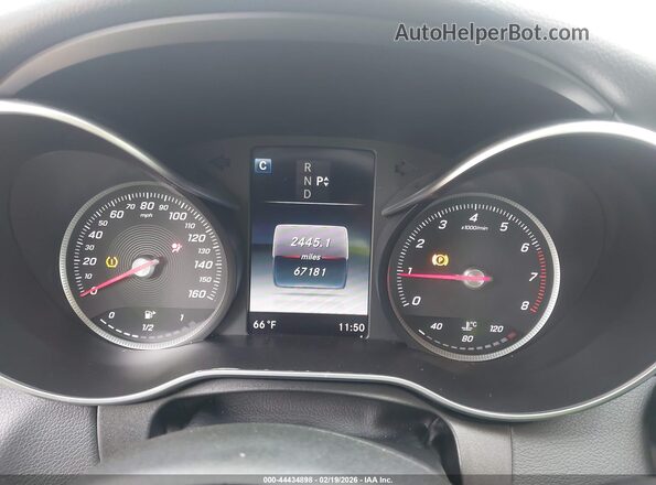 55SWF4KB6GU098668 2016 MERCEDES-BENZ C-CLASS Белый Вид задних сидений