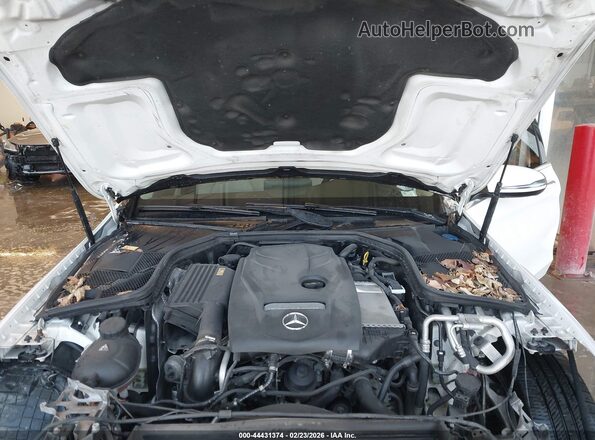 55SWF4KB6GU137923 2016 MERCEDES-BENZ C-CLASS White Вид ззаду