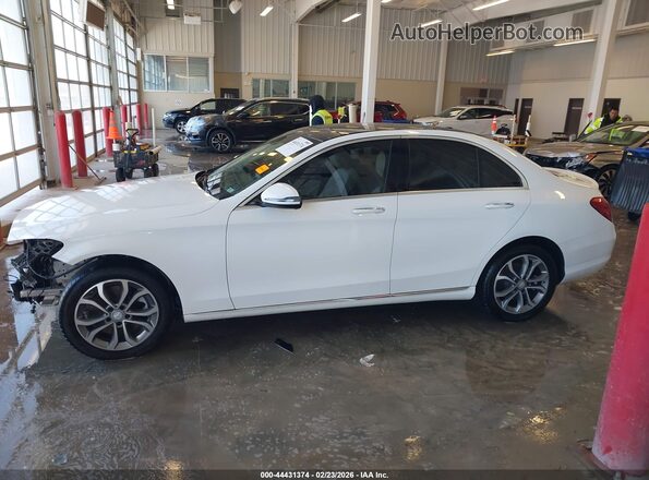 55SWF4KB6GU137923 2016 MERCEDES-BENZ C-CLASS White Панорамний вид салону 360°