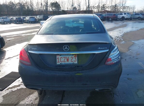 55SWF4KB7GU116322 2016 MERCEDES-BENZ C-CLASS Black 