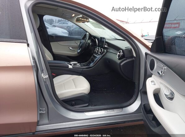 55SWF4KB9GU112417 2016 MERCEDES-BENZ C-CLASS Champagne Vista interior delantera