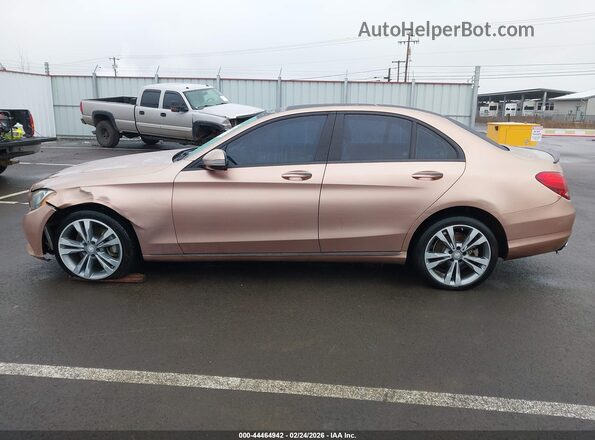 55SWF4KB9GU112417 2016 MERCEDES-BENZ C-CLASS Champagne Vista interior de 360 grados