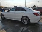 2016 Mercedes-benz C 300 4matic White vin: 55SWF4KBXGU145099