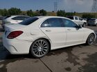 2016 Mercedes-benz C 300 4matic White vin: 55SWF4KBXGU145099