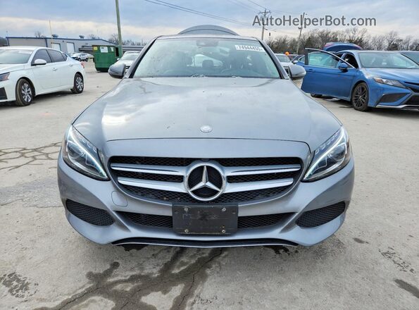 55SWF4KBXGU147158 2016 MERCEDES-BENZ C Charcoal Вид спереду