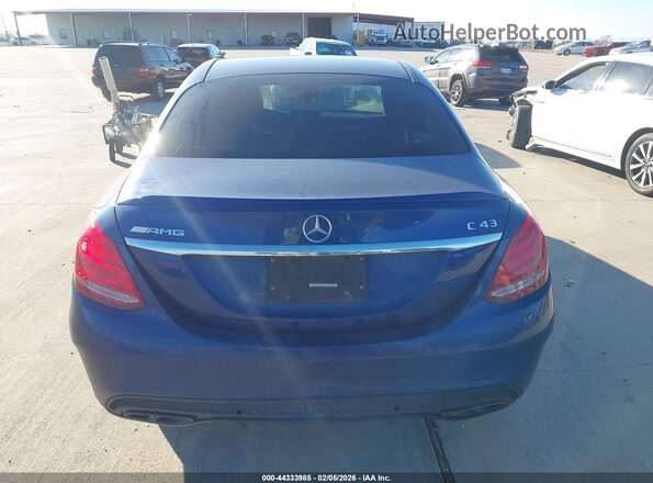 55SWF6EB0HU191002 2017 MERCEDES-BENZ AMG C 43 Blue 