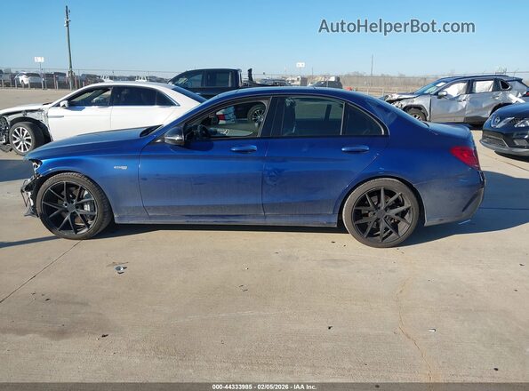 55SWF6EB0HU191002 2017 MERCEDES-BENZ AMG C 43 Blue სალონის 360-გრადუსიანი ხედი
