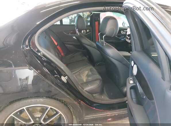 55SWF6EB0HU192862 2017 MERCEDES-BENZ AMG C 43 Black VIN კოდის სტიკერის ხედი
