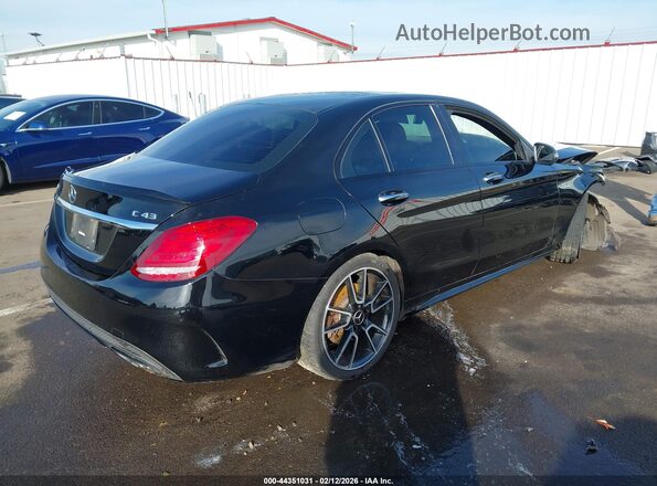 55SWF6EB0HU193784 2017 MERCEDES-BENZ AMG C 43 Black Rear right