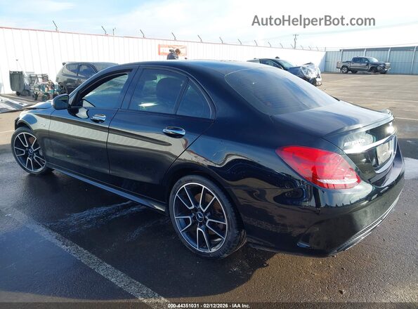 55SWF6EB0HU193784 2017 MERCEDES-BENZ AMG C 43 Black Rear left