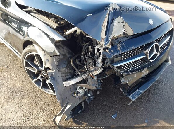 55SWF6EB0HU193784 2017 MERCEDES-BENZ AMG C 43 Black Front view