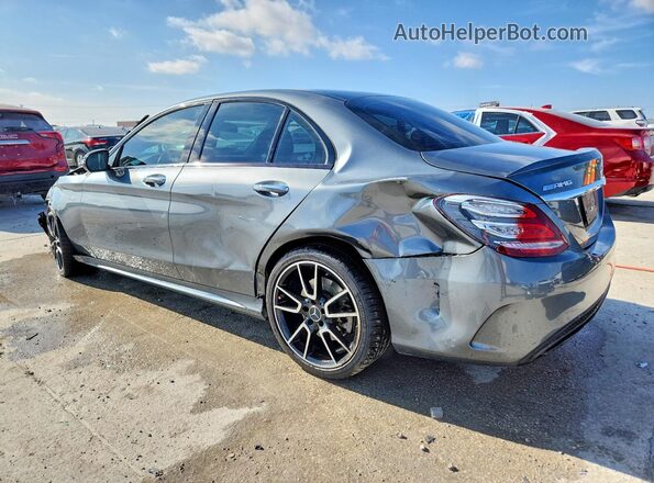 55SWF6EB0HU220448 2017 MERCEDES-BENZ C Gray უკანა მარცხენა