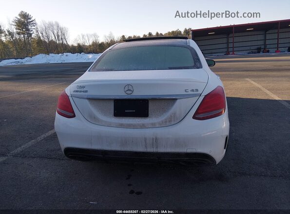 55SWF6EB4JU256617 2018 MERCEDES-BENZ AMG C 43 White 