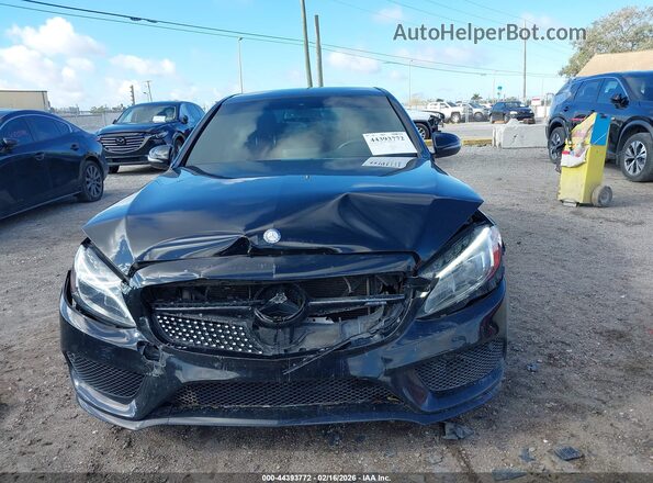 55SWF6EB6HU183292 2017 MERCEDES-BENZ AMG C 43 Black Вид спереду