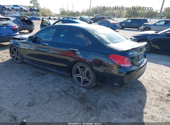 55SWF6EB6HU183292 2017 MERCEDES-BENZ AMG C 43 Black Задня ліва чверть