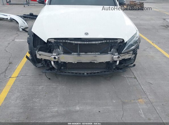 55SWF6EB6JU237969 2018 MERCEDES-BENZ AMG C 43 White Вид спереду