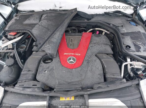 55SWF6EB7JU254215 2018 MERCEDES-BENZ AMG C 43 Blue Вид ззаду