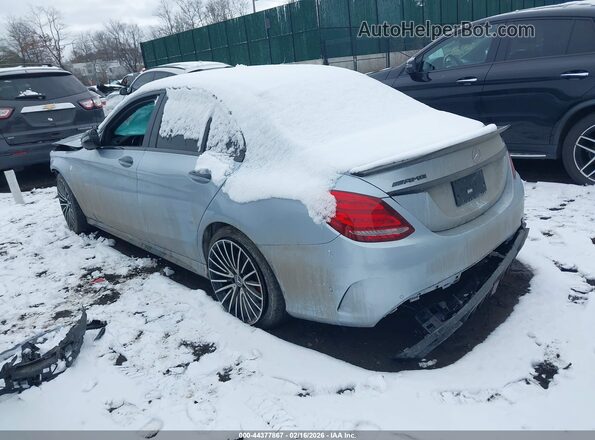 55SWF6EB7JU254215 2018 MERCEDES-BENZ AMG C 43 Blue Задня ліва чверть