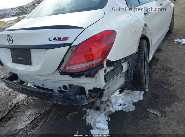 55SWF6EB7JU254568 2018 MERCEDES-BENZ AMG C 43 White 