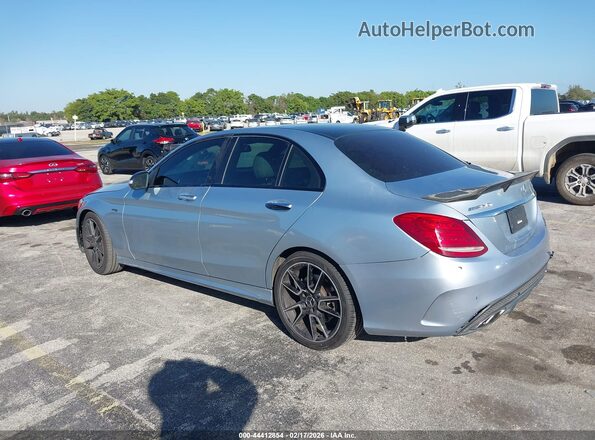 55SWF6EB9JU236198 2018 MERCEDES-BENZ AMG C 43 Gray Tył lewy
