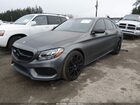 2018 Mercedes-benz Amg C 43 4matic Gray vin: 55SWF6EB9JU243426