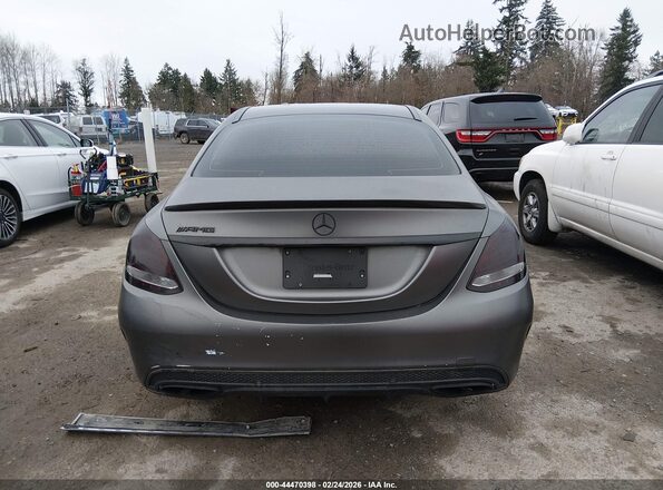 55SWF6EB9JU243426 2018 MERCEDES-BENZ AMG C 43 Gray 