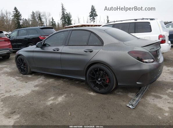 55SWF6EB9JU243426 2018 MERCEDES-BENZ AMG C 43 Gray Vista interior de 360 grados