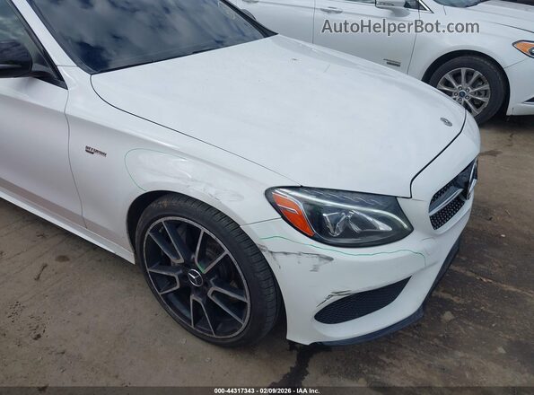 55SWF6EBXJU274779 2018 MERCEDES-BENZ AMG C 43 White Vista frontal