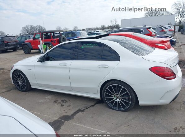 55SWF6EBXJU274779 2018 MERCEDES-BENZ AMG C 43 White Vista interior de 360 grados